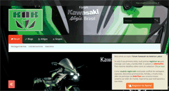 Desktop Screenshot of kawasakininjabrasil.com.br